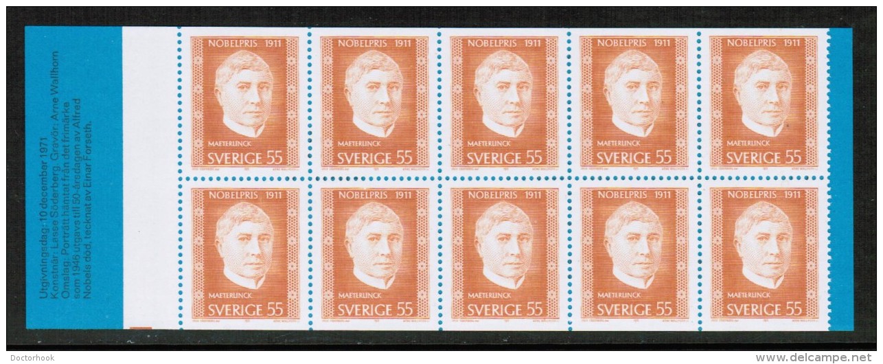 SWEDEN  Scott # 912a** VF MINT NH BOOKLET - 1951-80