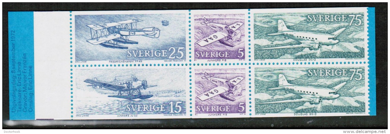 SWEDEN  Scott # 939a** VF MINT NH BOOKLET - 1951-80