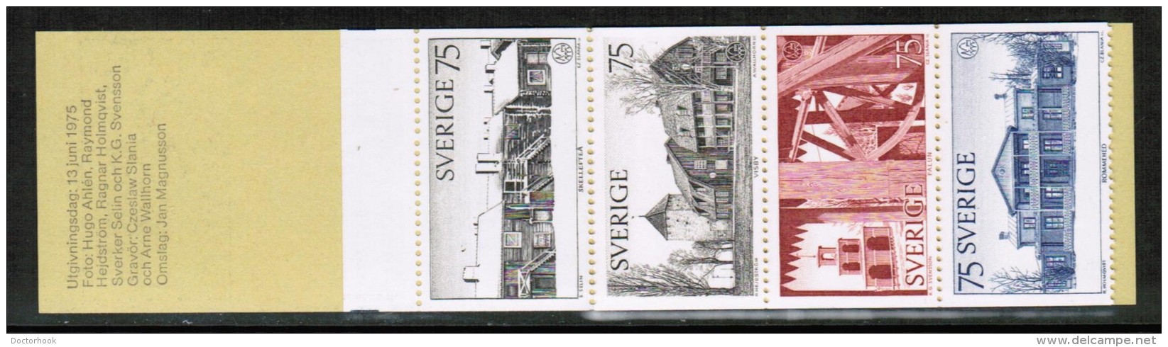 SWEDEN  Scott # 1128a** VF MINT NH BOOKLET - 1951-80