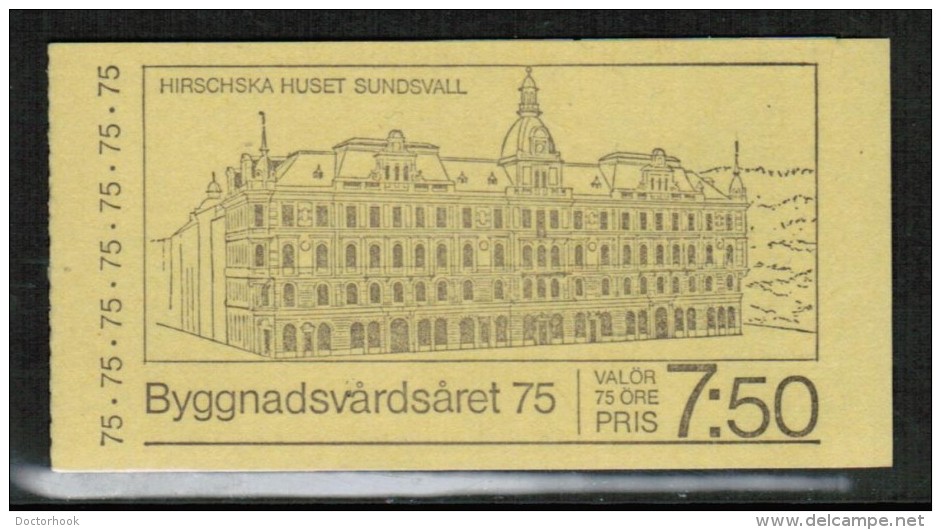 SWEDEN  Scott # 1128a** VF MINT NH BOOKLET - 1951-80