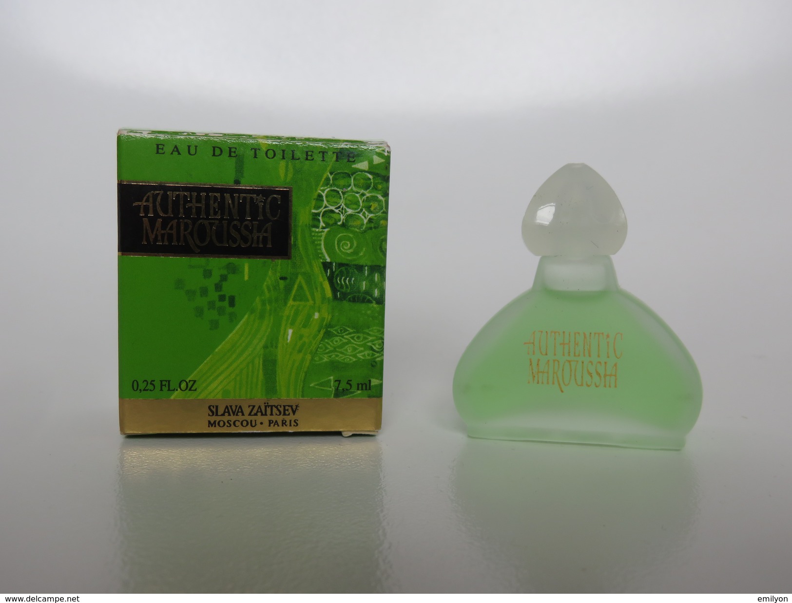 Authentic Maroussia - Slava Zaitsev - Eau De Toilette - 7.5 ML - Miniatures Femmes (avec Boite)