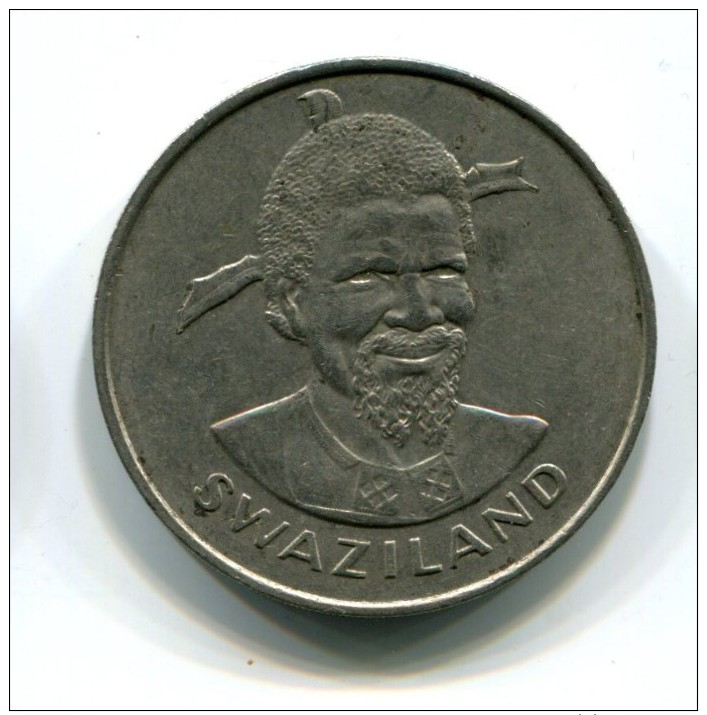 1979  Swaziland 1 Lilangeni Coin - Swazilandia