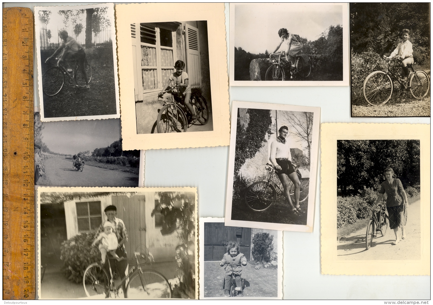 X62 Photographies Originales Cycles Cyclisme Vélo Vélos Bicycle Cycle Bicyclette Fahrrad Cyclo Hommes Femmes Enfants - Ciclismo