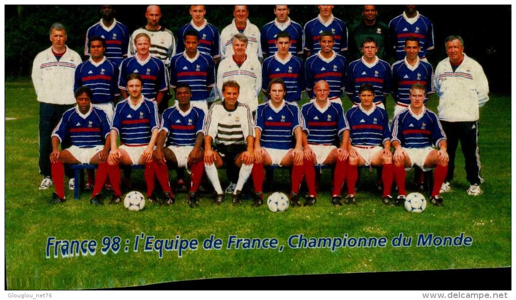 EQUIPE DE FRANCE...CHAMPIONNE DU MONDE 1998 ..CPM - Aviron