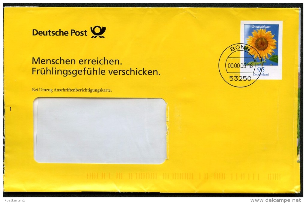 BUND EA B28 Umschlag Werbung FRÜHLINGSKARTEN 2005 - Covers - Used