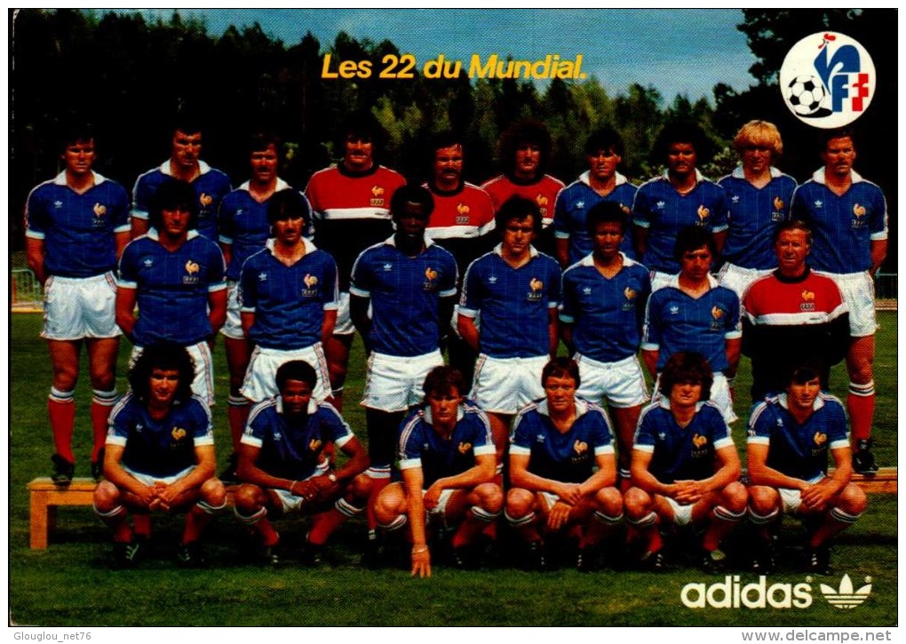 LES 22 DU MONDIAL 1982..VOIR NOMS AU DOS ..CPM - Rowing