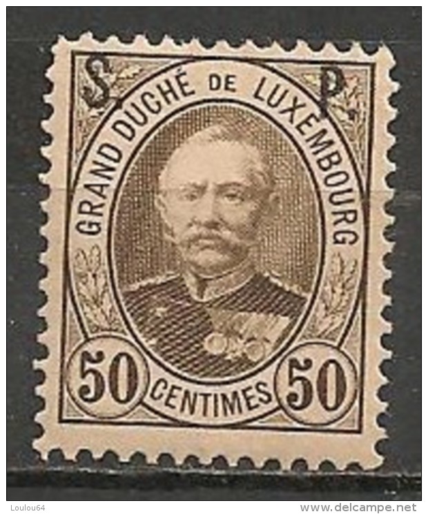 Timbres - Luxembourg - 1893 - N° 73 - S P - - 1891 Adolfo De Frente