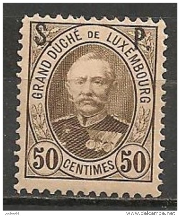 Timbres - Luxembourg - 1893 - N° 73 - S P - - 1891 Adolphe Frontansicht