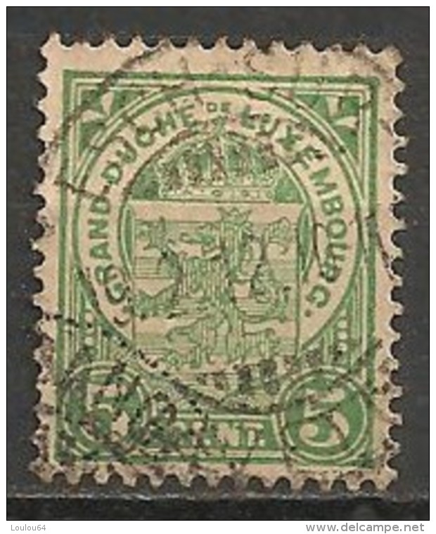 Timbres - Luxembourg - 1906-1908 - 5 Cent - - 1907-24 Scudetto