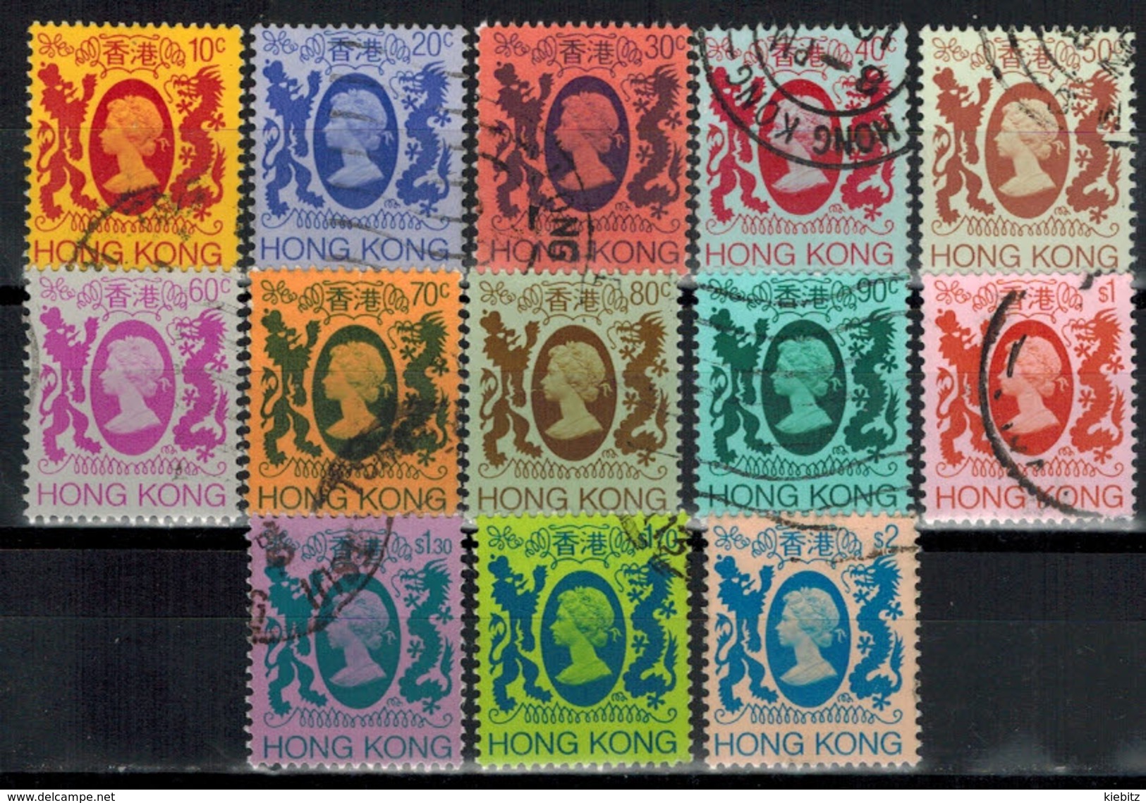 HONGKONG 1982 - 1985  - Lot 13 X   Used - Gebraucht