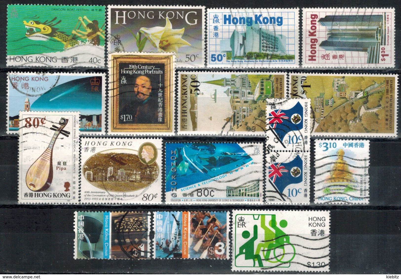 HONGKONG  Ab 1982 - Lot 17 X     Used - Gebraucht