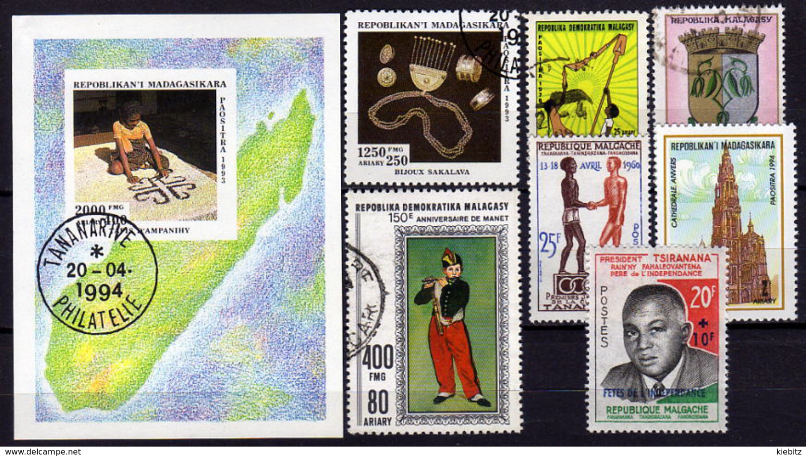 MADAGASKAR 1960-1994 - Lot  Verschiedene  Used - Madagaskar (1960-...)