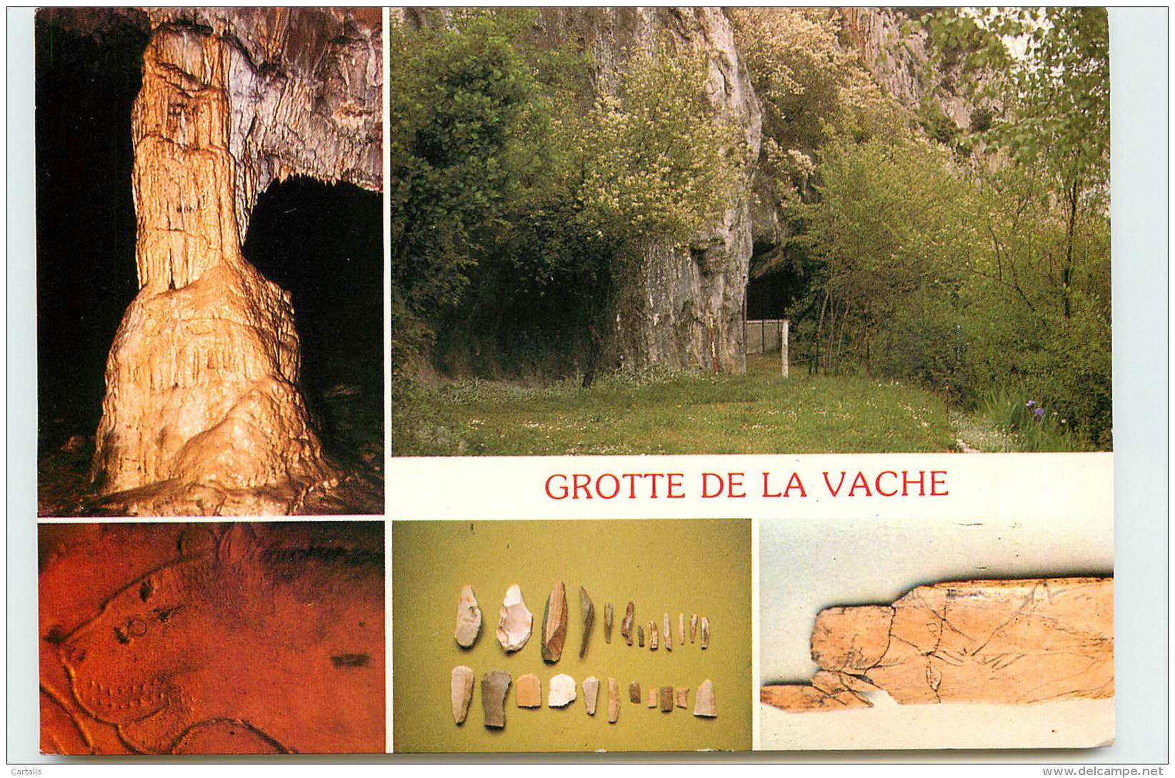 09-ALLIAT-GROTTE DE LA VACHE-N°019-D/0136 - Autres & Non Classés