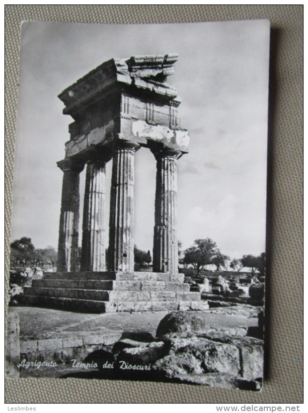 Temple Des Dioscure. Agrigento - Agrigento