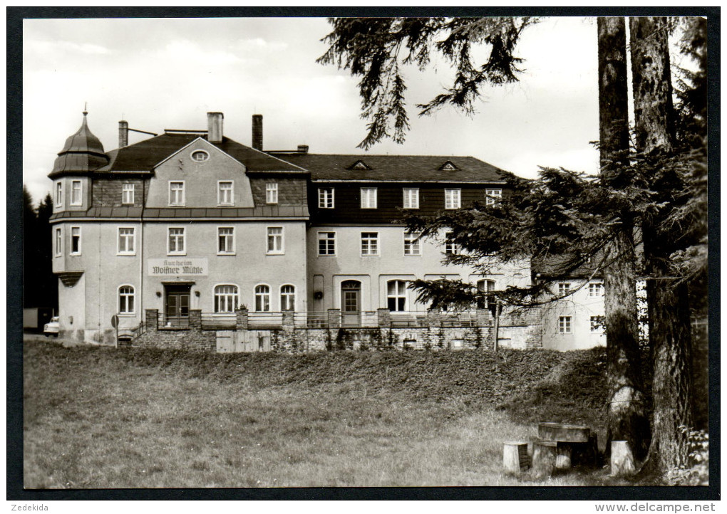 7597 - Alte Foto Ansichtskarte - Crottendorf - FDGB Kurheim Wolfner Mühle- Reichenbach - TOP - Markersbach