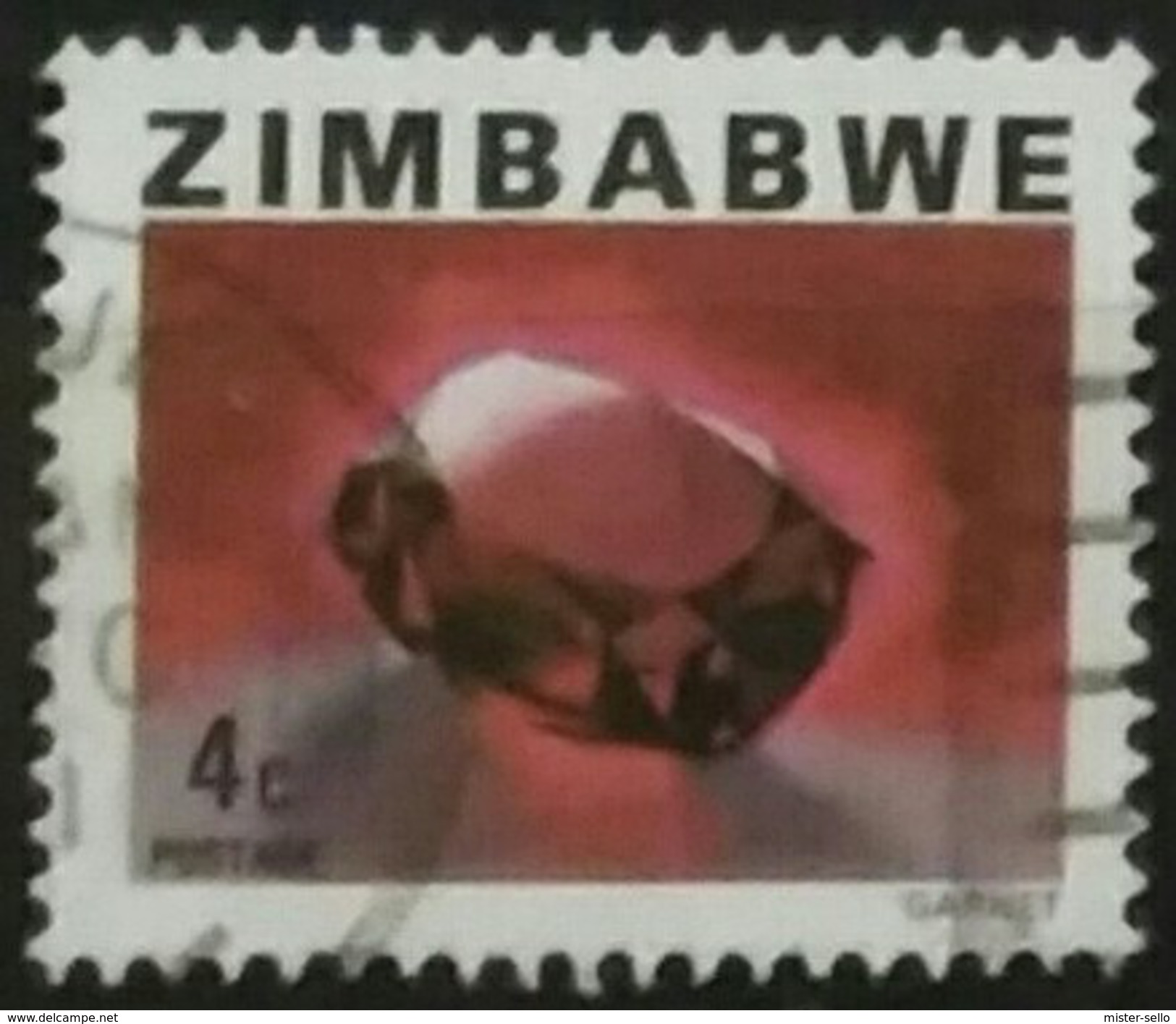 ZIMBABWE 1980 Issues Of 1978 Of Rhodesia And New Value Inscribed "ZIMBABWE". USADO - USED - Zimbabwe (1980-...)