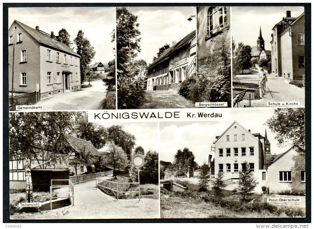 7603 - Alte Foto Ansichtskarte - Königswalde Kr. Werdau - Königswalde
