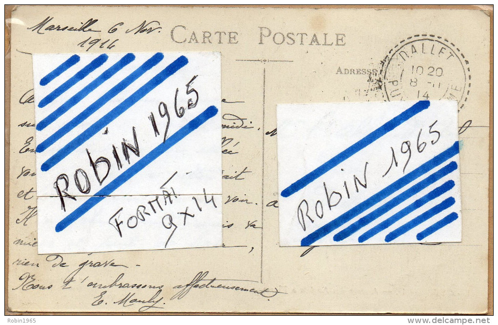 CPA,Arrivée Des Anglais à Marseille, Carte Annimée. - Guerra 1914-18