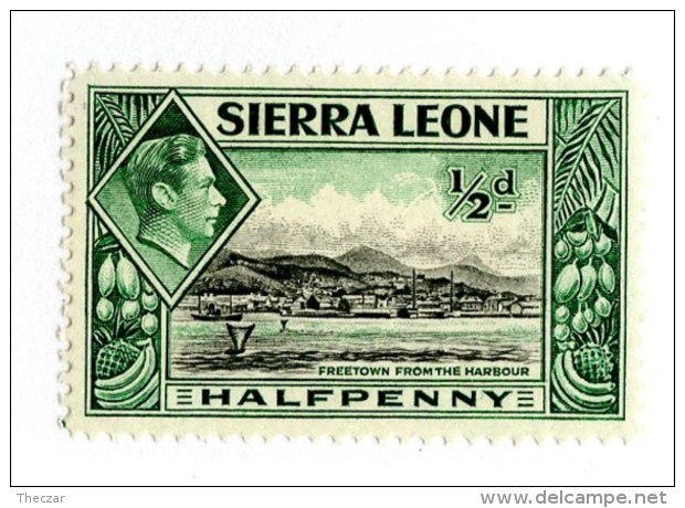 3292 W -theczar- 1938  Sc.173**  Offers Welcome! - Sierra Leone (...-1960)