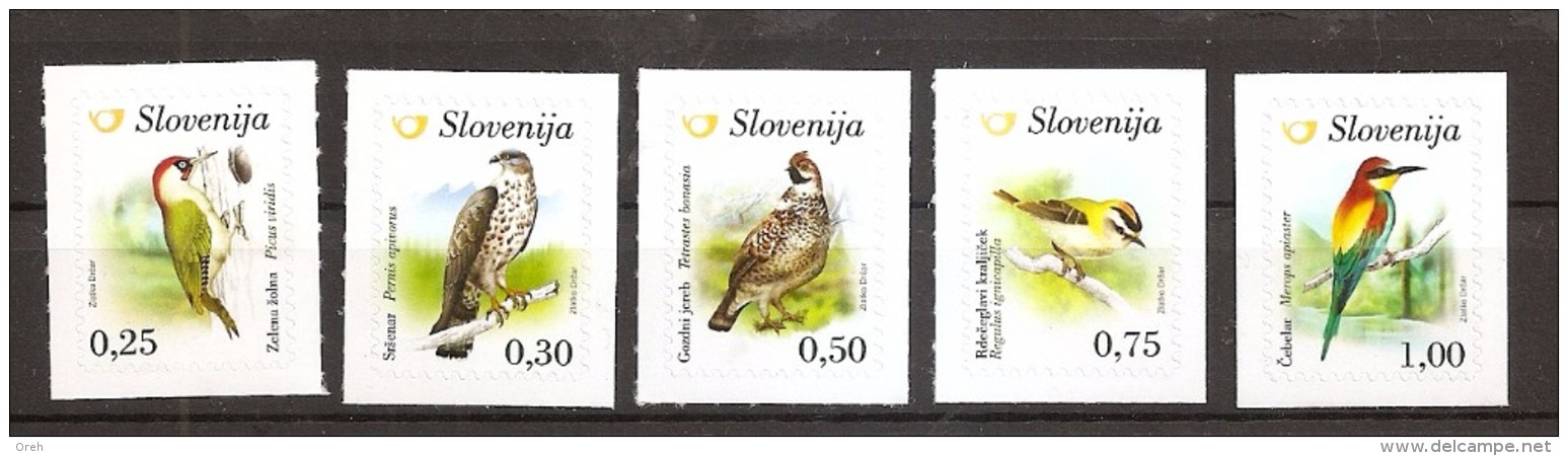 SLOVENIA 2016,NEW STAMPS 27.05, ANIMALS,FAUNA,BIRDS,MNH - Otros & Sin Clasificación