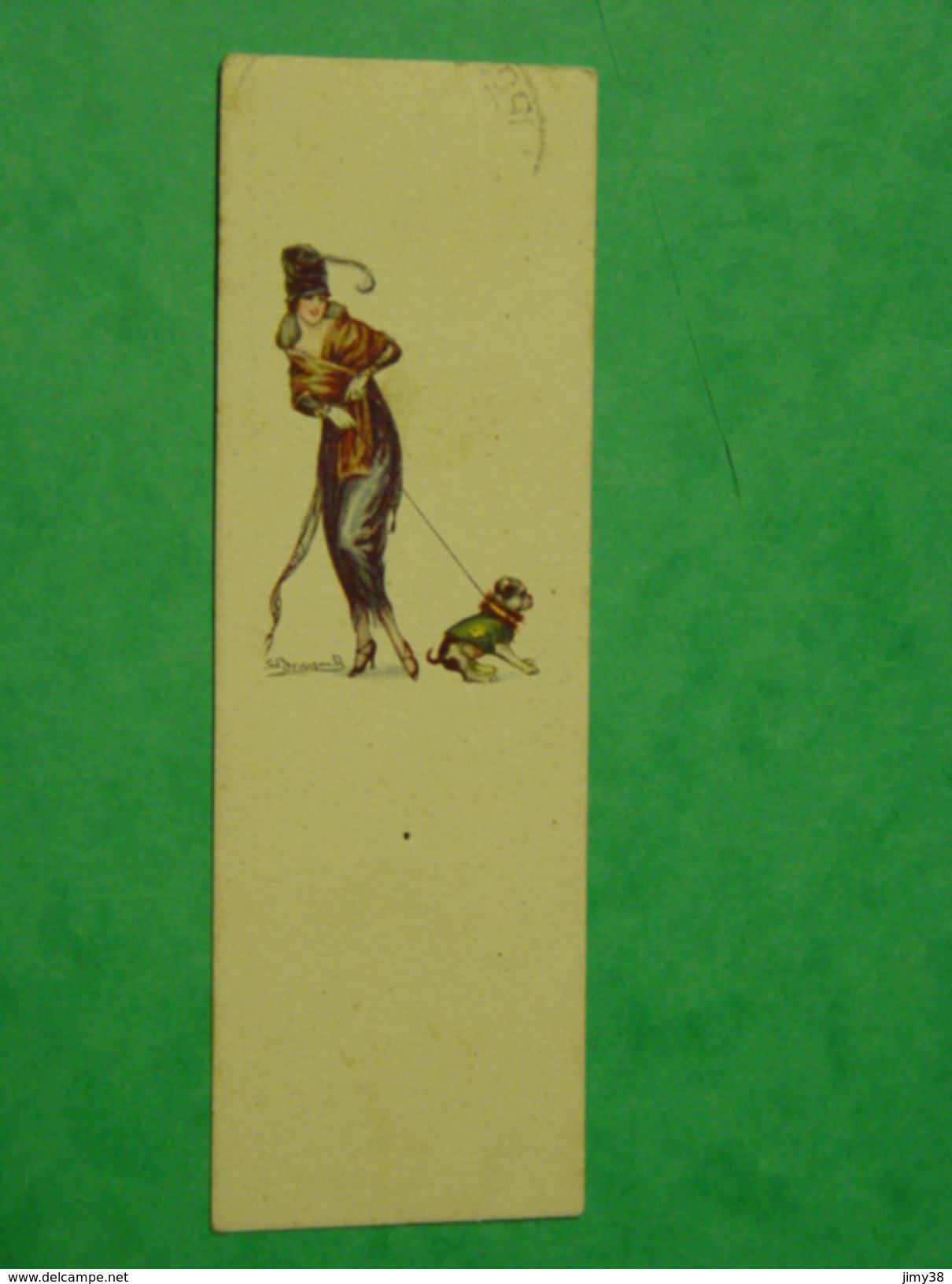 CARTE ILLUSTRATEUR S.BOMPARD-14.5 PAR 4.5 CM POSTALE FORMAT -SELECTION - Bompard, S.