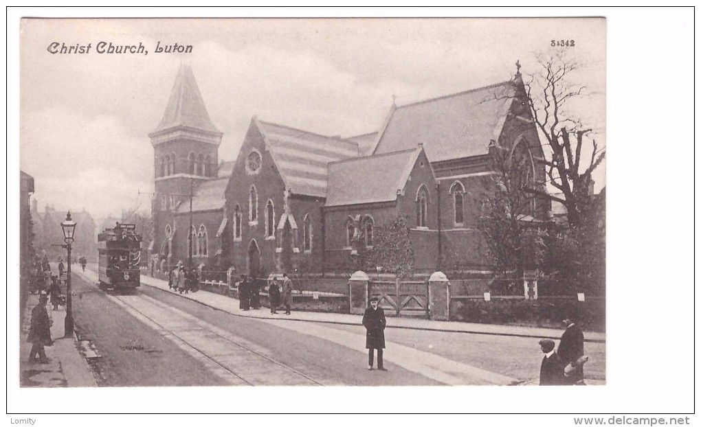 Angleterre Luton Christ Church , Carte Non Voyagée - Autres & Non Classés