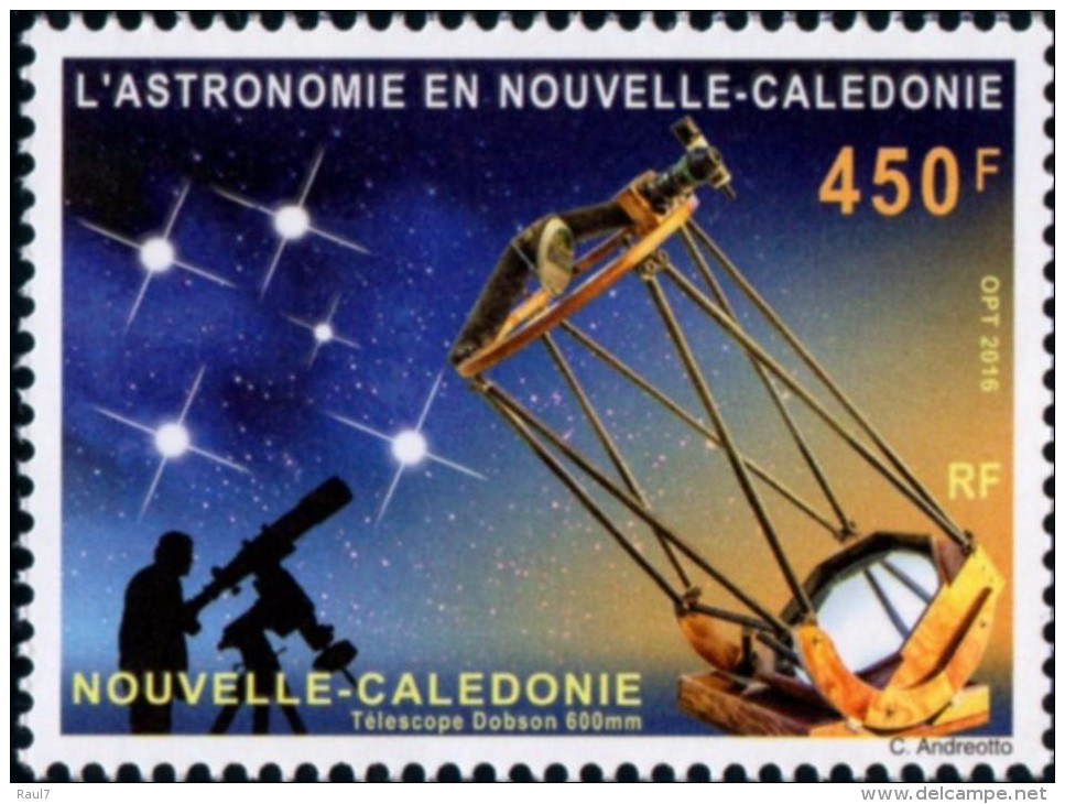 Nouvelle-Calédonie 2016 - Astronomie - 1val Neufs // Mnh - Unused Stamps