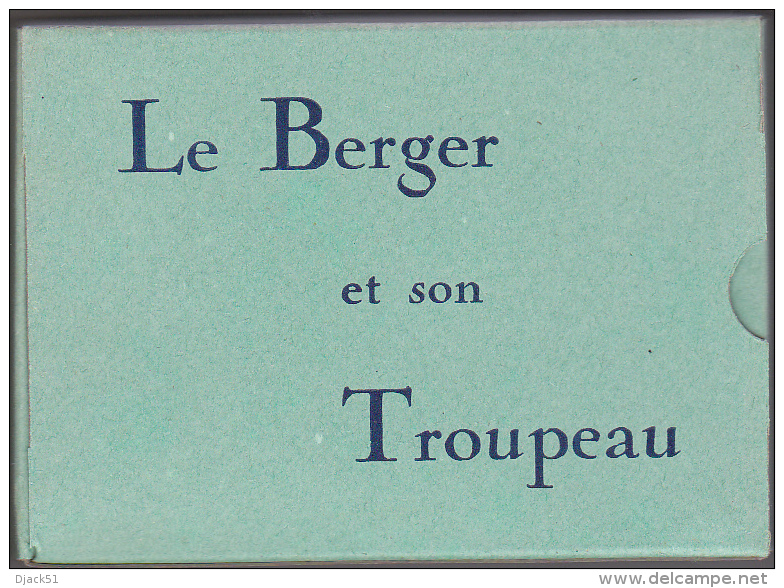 Vintage - Le Berger Et Son Troupeau / Animaux De La Ferme Dans La Boîte D'origine - Animali