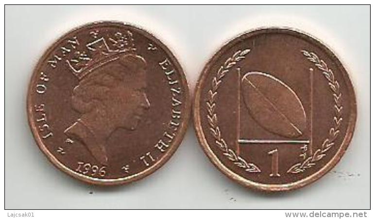 Isle Of Man 1 Penny 1996. - Isle Of Man