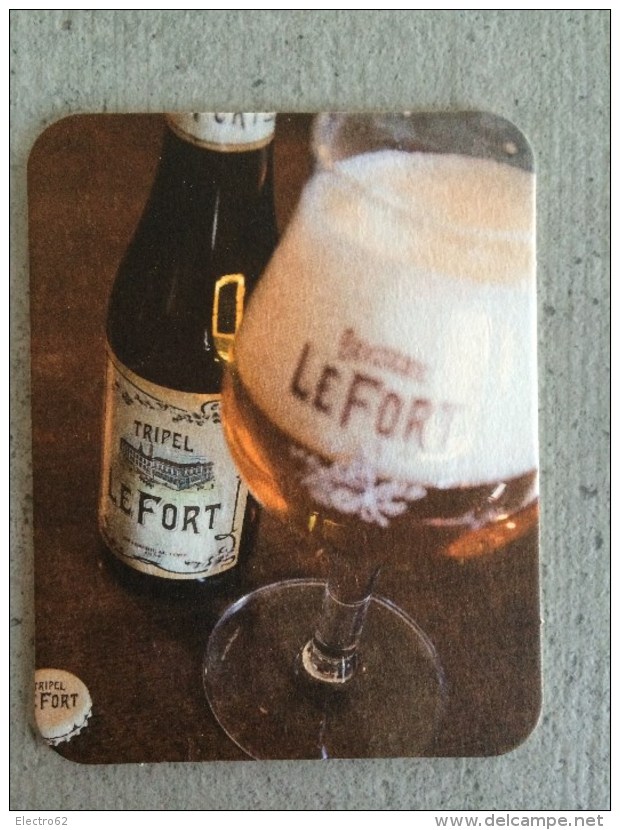 Sous Bock Biére Tripel, Lefort - Beer Mats