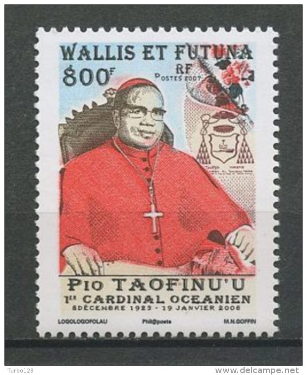 Wallis Futuna 2007 N° 672 **  Neuf MNH Superbe Pio Taofinu'u. Cardinal Océanien - Neufs