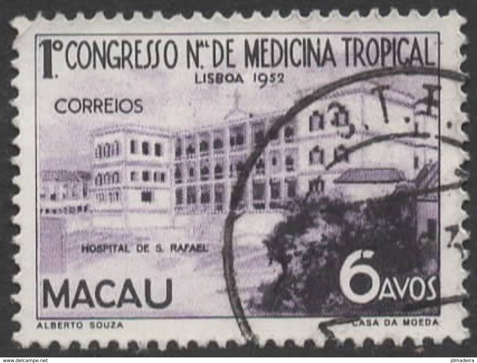 Macau Macao &ndash; 1952 Tropical Health - Oblitérés