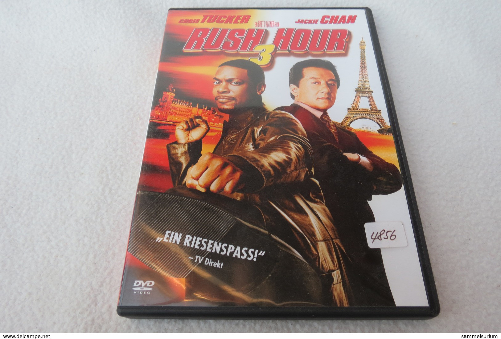 DVD "Rush Hour 3" Actionfilm Mit Chris Tucker, Jackie Chan - Musik-DVD's