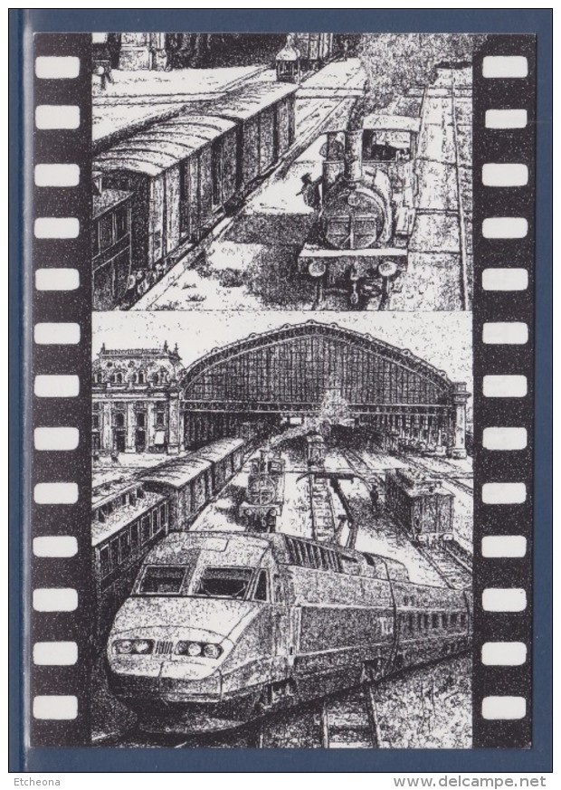 = Carte Postale Exposition 95 Salon D'Honneur Gare Saint Jean Bordeaux Par Association Cartophile Floirac Trains & Gare - Sammlerbörsen & Sammlerausstellungen