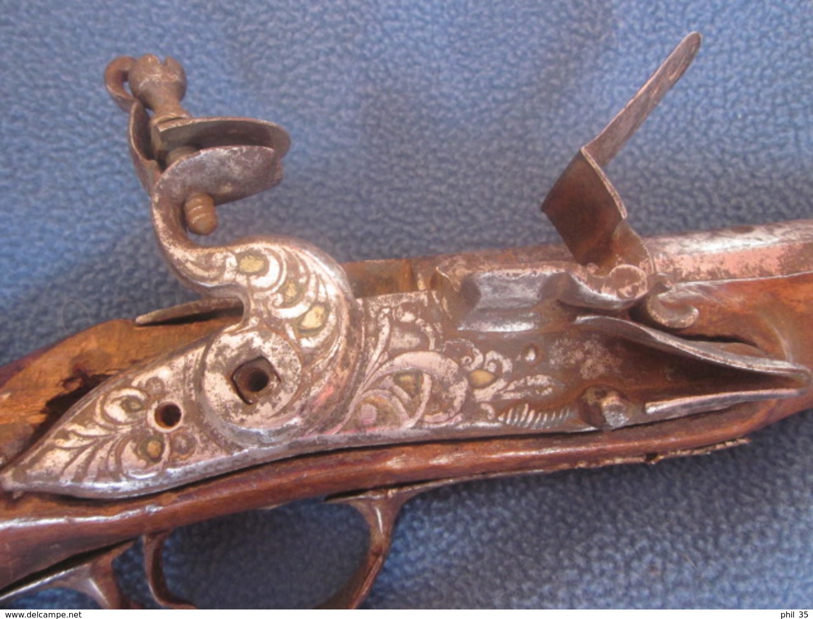 Pistolet Louis XV à Restaurer - Armi Da Collezione