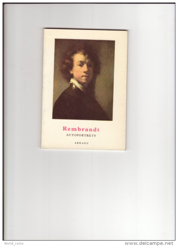 Rembrandt Harmens Van Rijn (1606-1669). Selbstporträts. Paper Book. 15 Gemäldewiedergaben - Pittura & Scultura