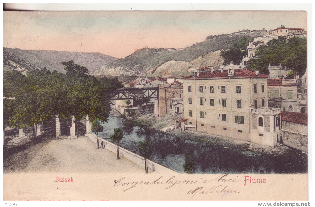 65-Sussak-Inghilterra-Regno Unito-Fiume-v.1902 X Catania-Siculy - Autres & Non Classés