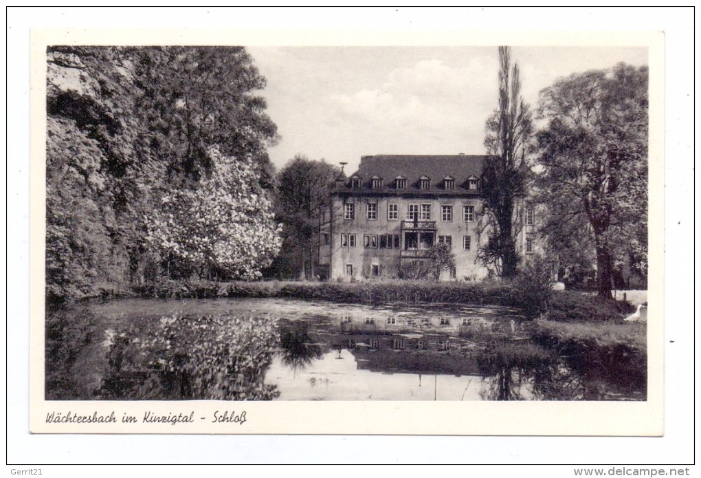 6480 WÄCHTERSBACH, Schloß, 1955 - Gelnhausen