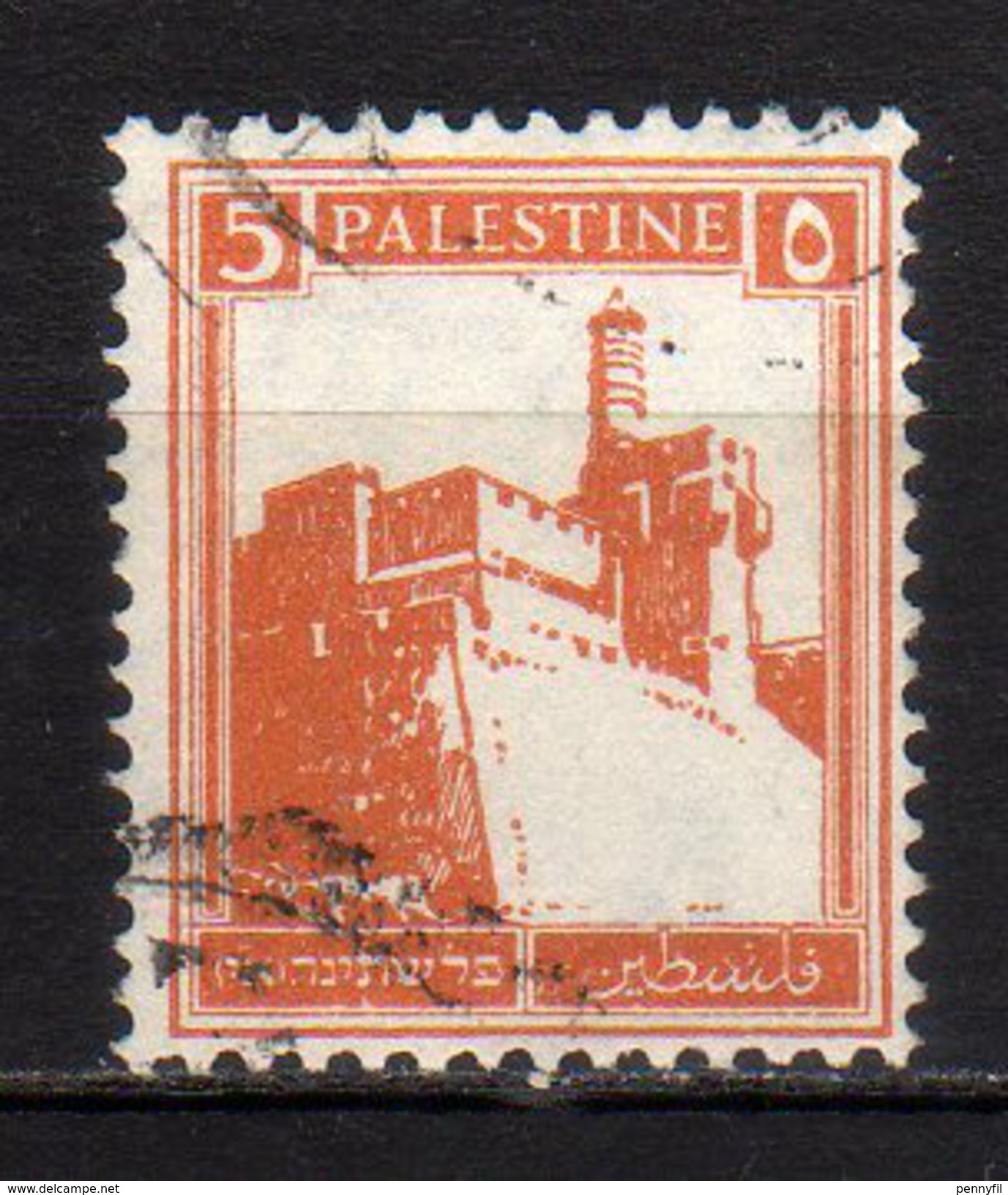 PALESTINE - 1927/42 Scott# 67 USED - Palestine