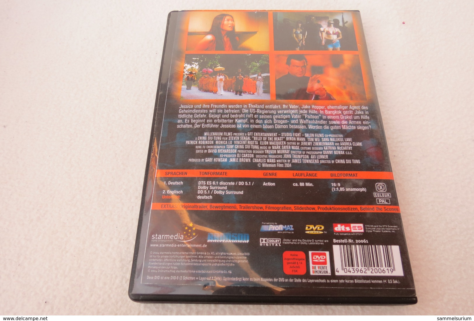 DVD "Belly Of The Beast" In Der Mitte Einer Bösen Macht (Uncut Edition) - DVD Musicaux