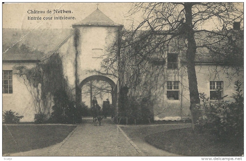 Château De Nethen.  - (met Plooi)  -  1922 - Graven