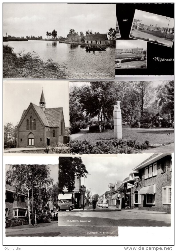 96 Postcards Mijdrecht And De Hoef - Andere & Zonder Classificatie