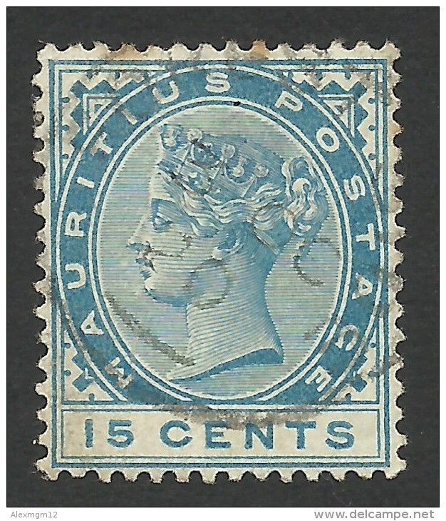 Mauritius, 15 C. 1894, Scott # 81, Used. - Mauritius (...-1967)