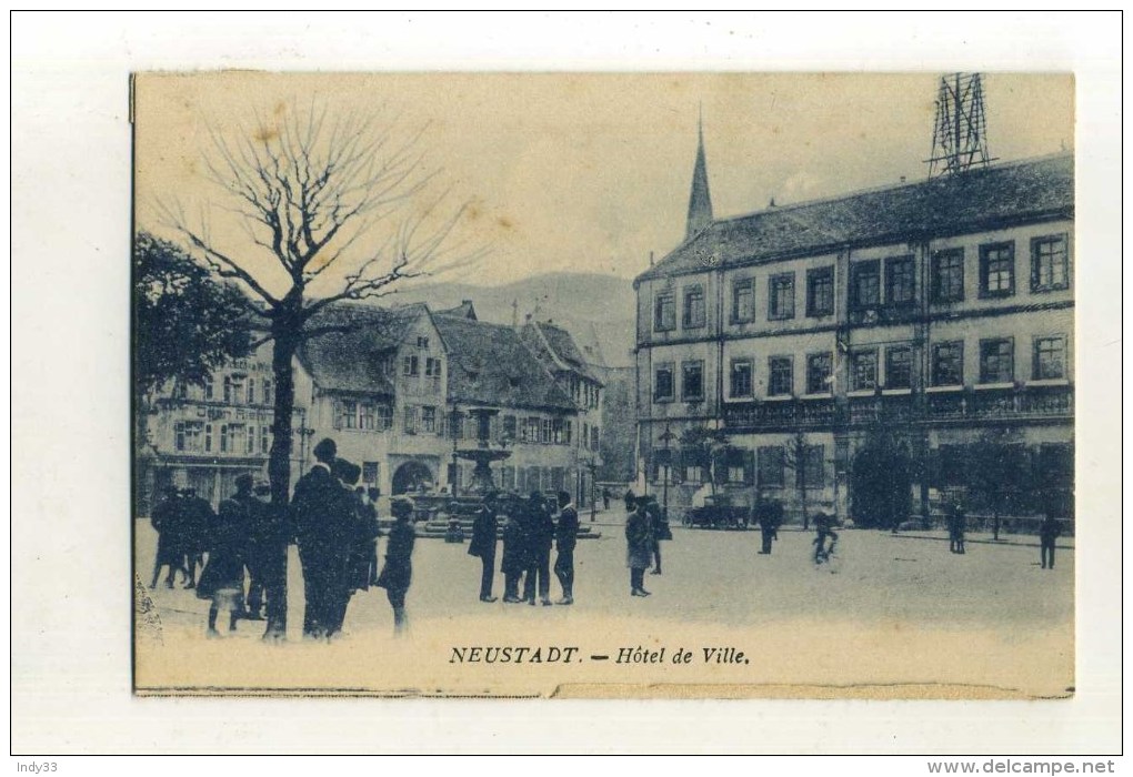 - ALLEMAGNE . SAXE . NEUSTADT .HÔTEL DE VILLE . - Neustadt