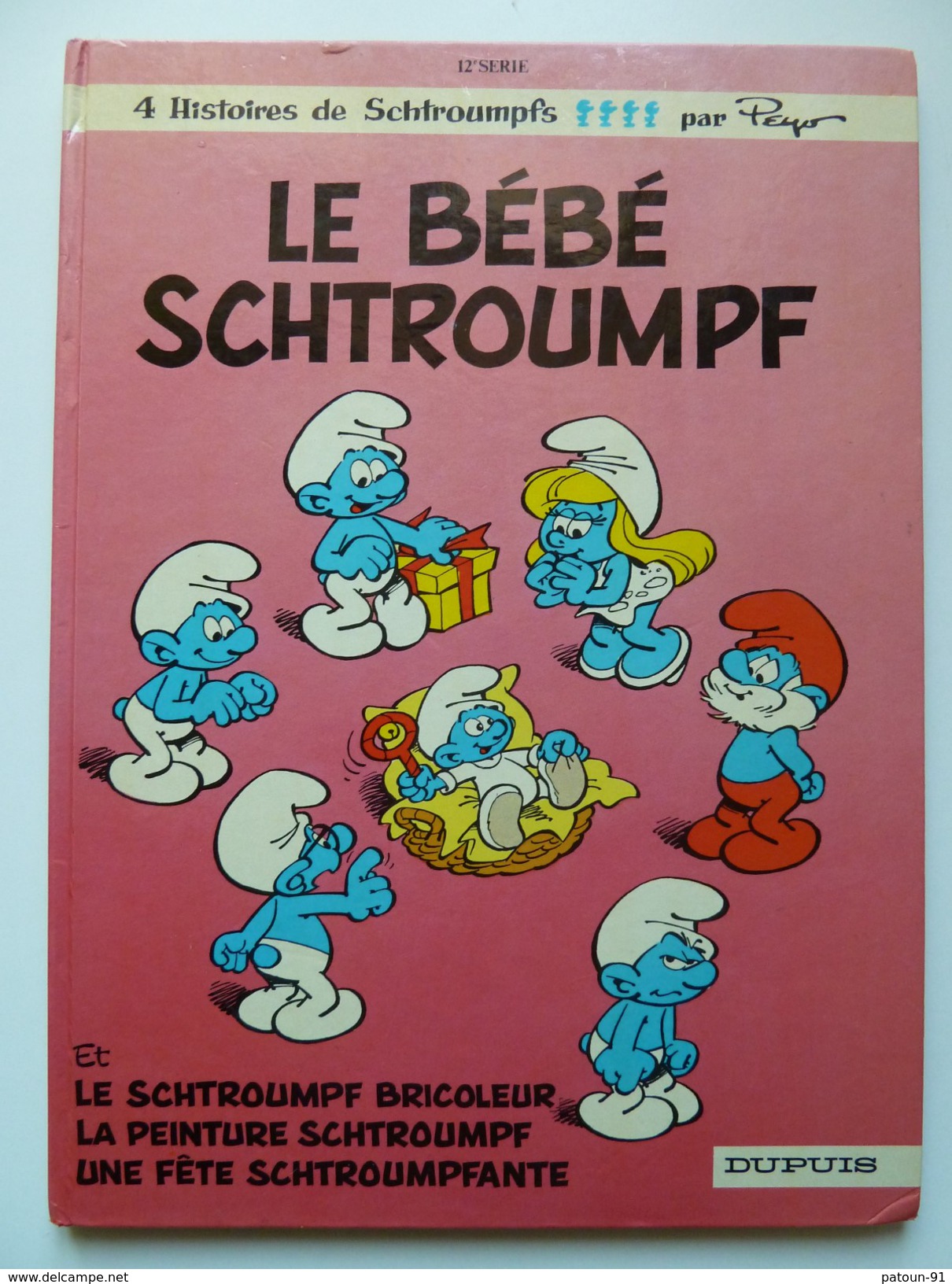 Les Schtroumpfs, Le Bébé Schroumpfs  EO En BE+ - Schtroumpfs, Les - Los Pitufos