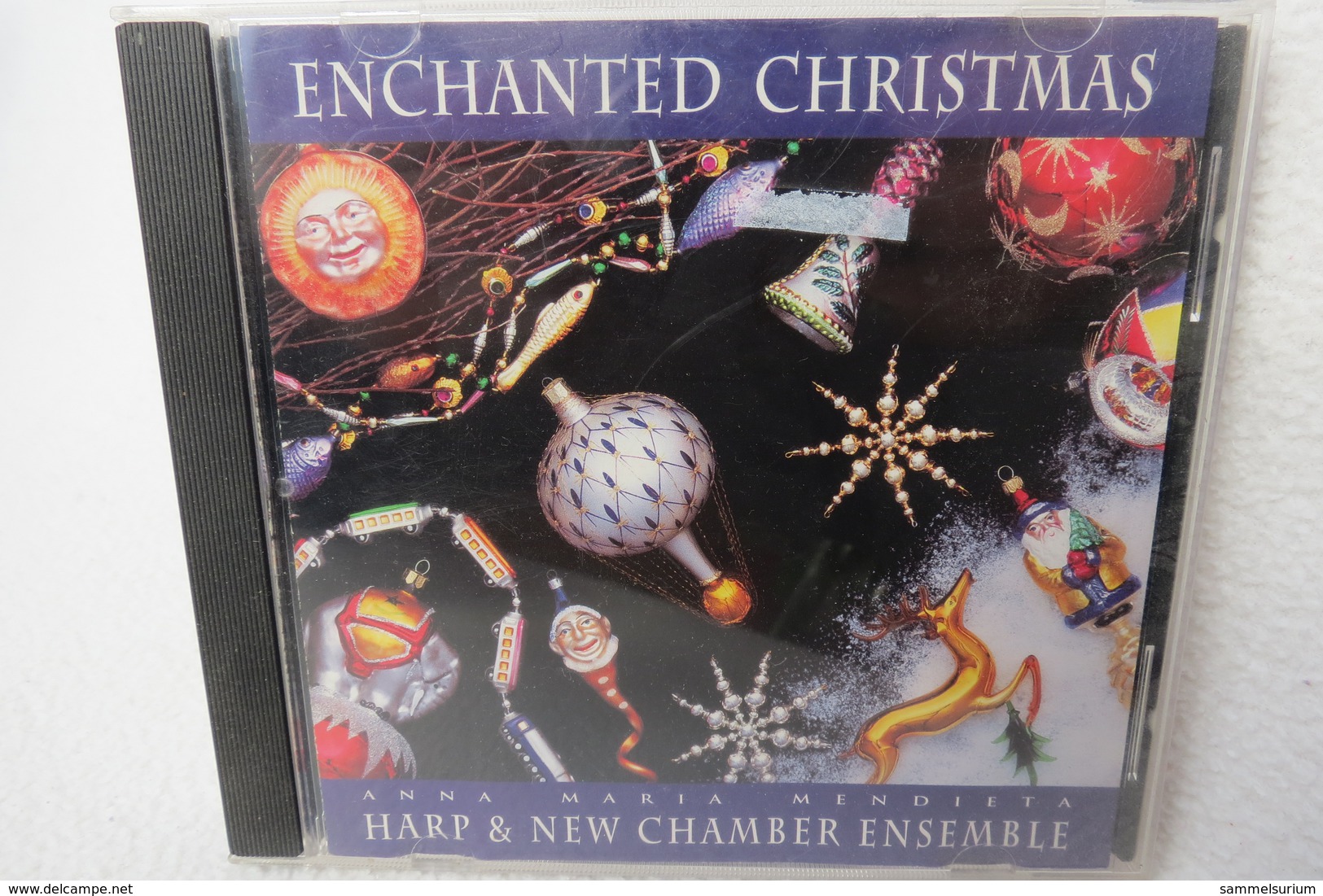 CD "Enchanted Christmas" Anna Maria Mendieta Harp & New Chamber Ensemble - Kerstmuziek