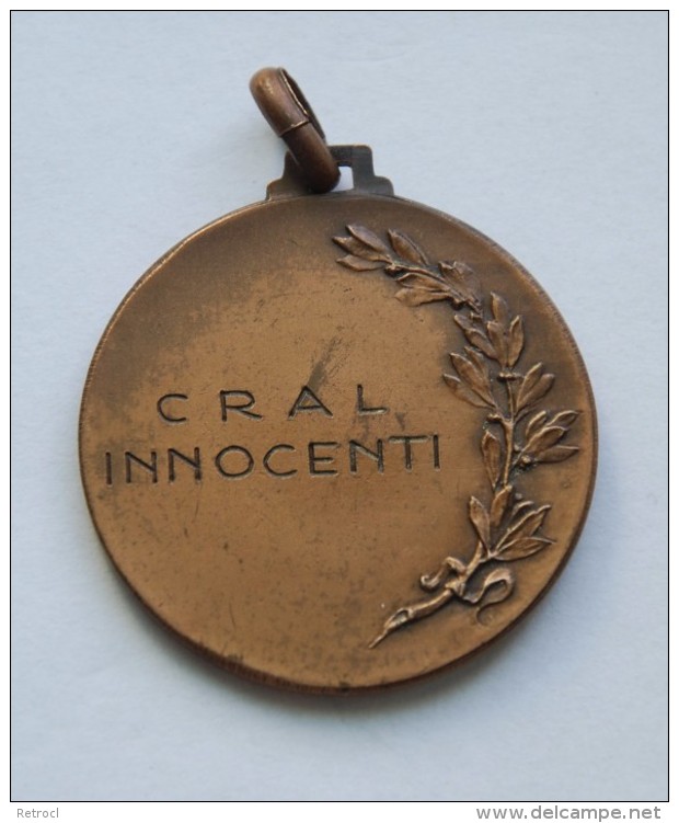 Old Medal- Fishing, Pesca, Pêche -CRAL INNOCENTI - Professionals/Firms