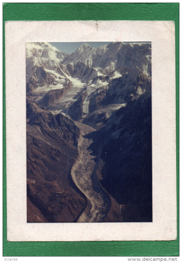 YAMATARI   Glacier: Yamatari   Népal, Asie  PHOTO   Année 1983   + Lettre - Nepal