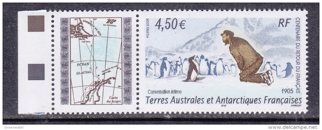 TAAF 2005  Conversation Intime / Penguins 1v ** Mnh (30490) - Unused Stamps