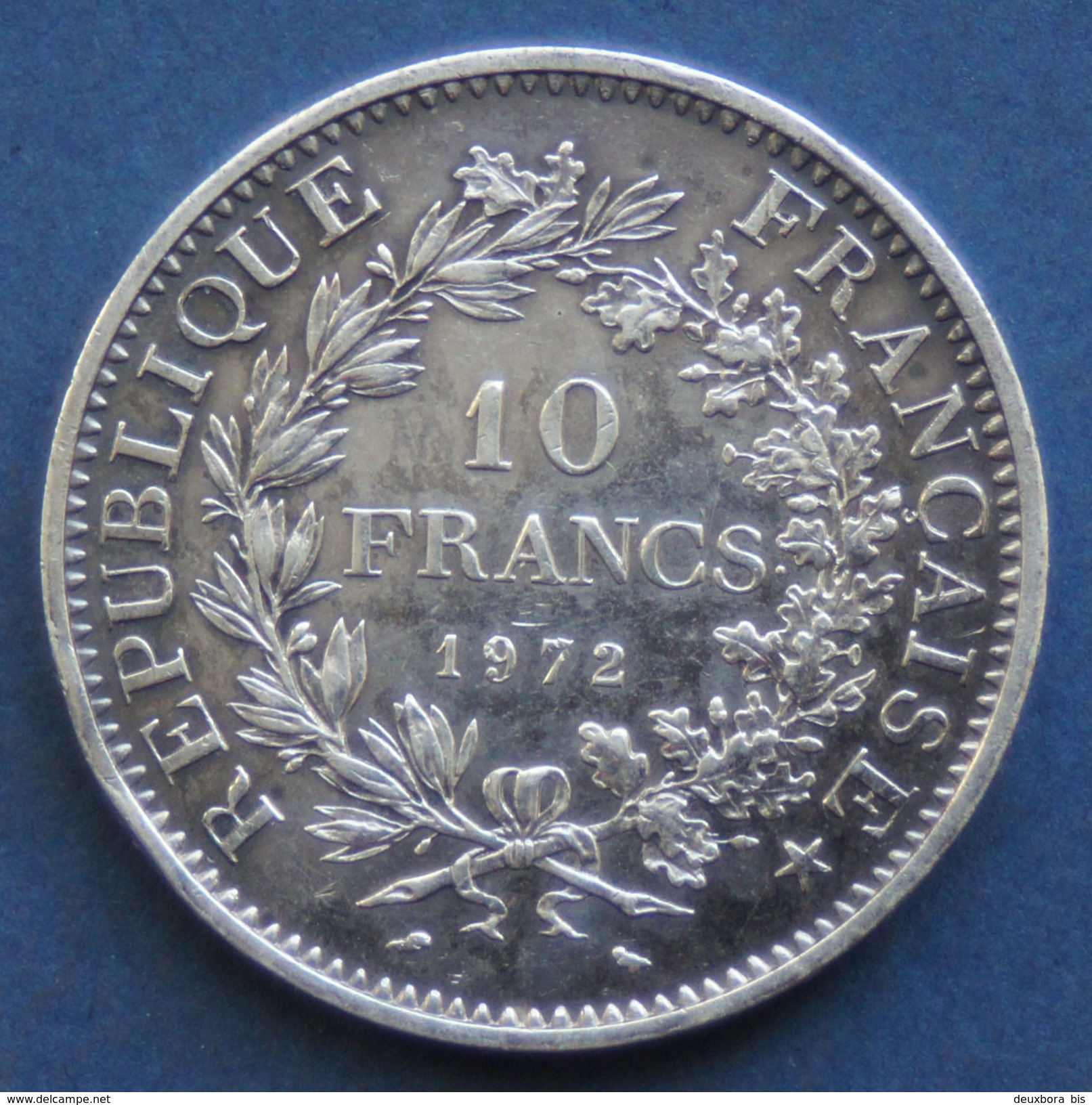 Pièce De Monnaie 10F " Hercule " 1972  - Argent - Other & Unclassified